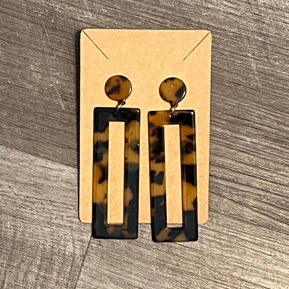 Tortoise Shell Earrings